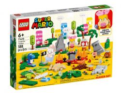 LEGO SUPER MARIO - ENSEMBLE LA BOÎTE À OUTILS CRÉATIVE #71418